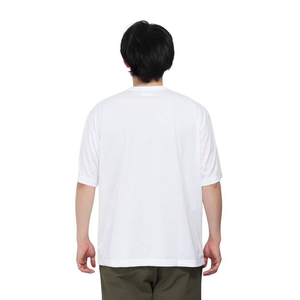 コロンビア（Columbia）（メンズ）半袖Tシャツ CEDER TRAIL グラフィック AE5759 100 ホワイト