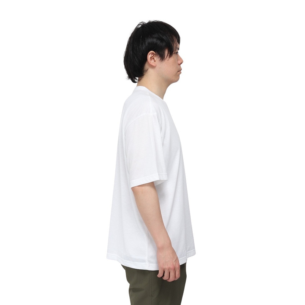 コロンビア（Columbia）（メンズ）半袖Tシャツ CEDER TRAIL グラフィック AE5759 100 ホワイト