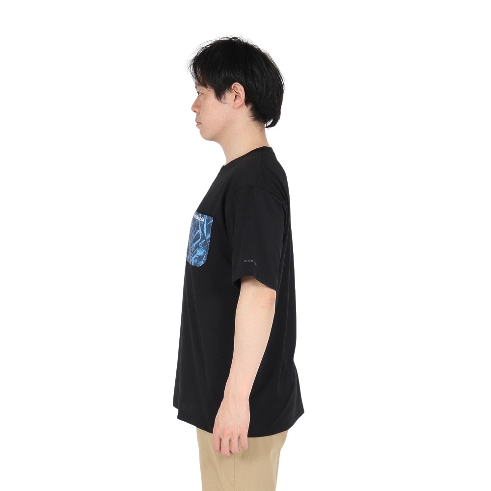 コロンビア（Columbia）（メンズ）HARBOR TO VALLEY ポケット付き半袖Tシャツ PM0727 010