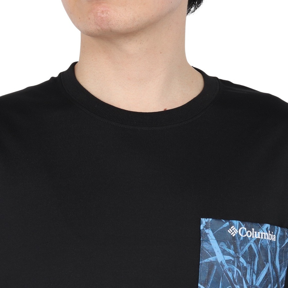 コロンビア（Columbia）（メンズ）HARBOR TO VALLEY ポケット付き半袖Tシャツ PM0727 010