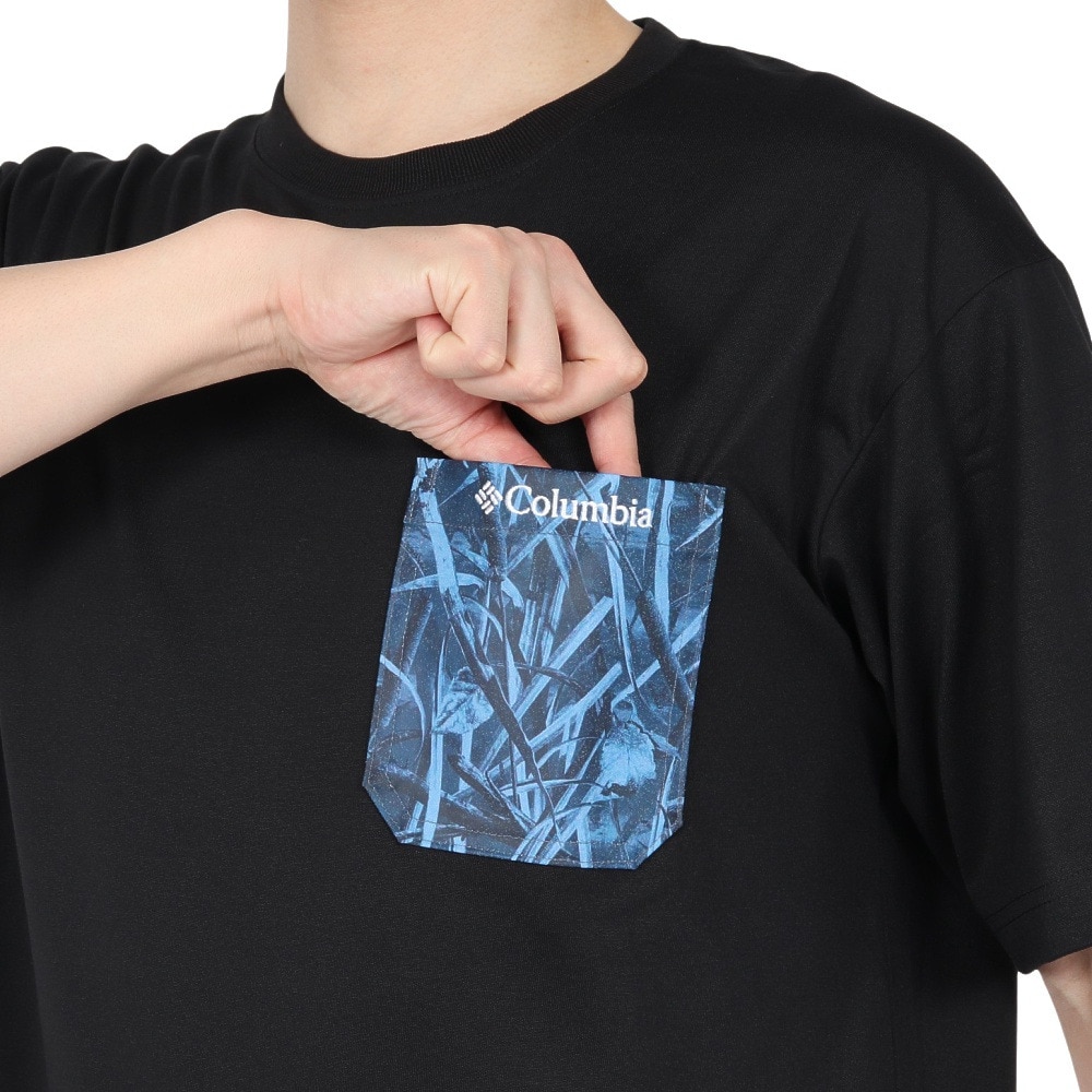 コロンビア（Columbia）（メンズ）HARBOR TO VALLEY ポケット付き半袖Tシャツ PM0727 010