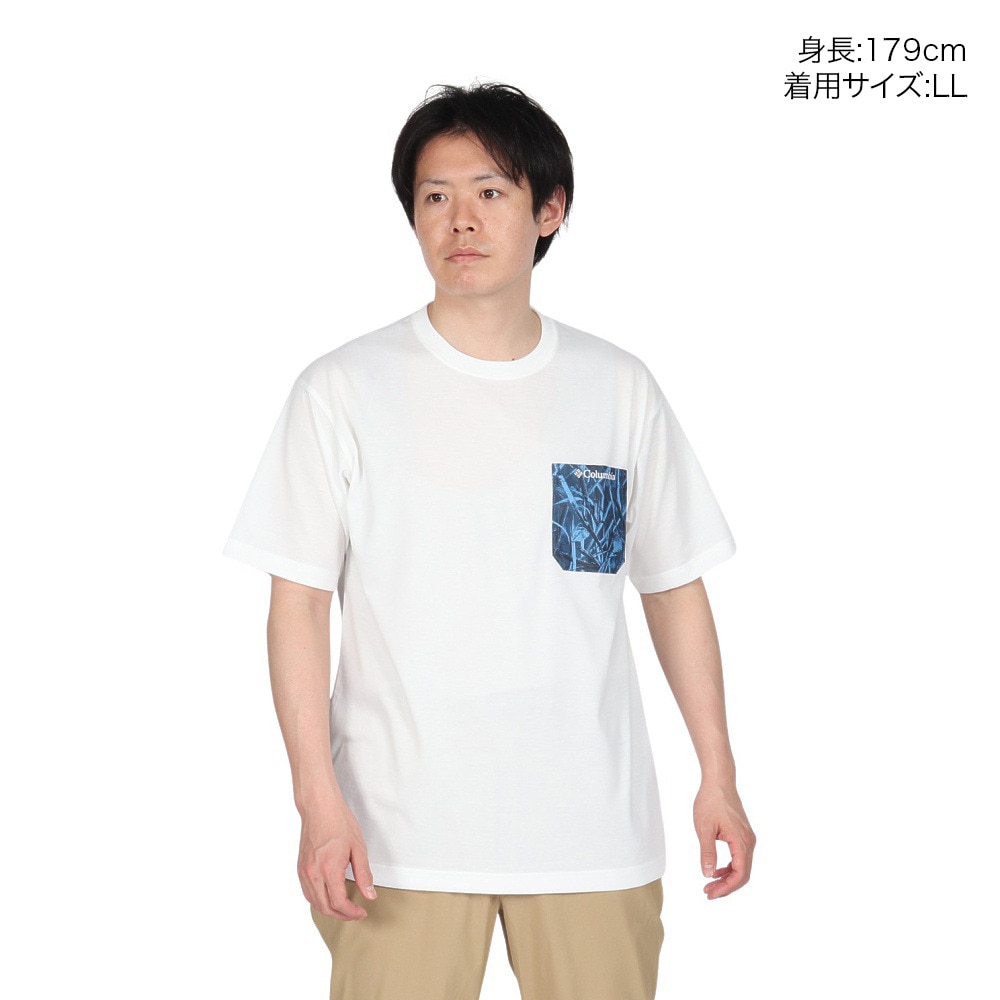 コロンビア（Columbia）（メンズ）HARBOR TO VALLEY ポケット付き半袖Tシャツ PM0727 125