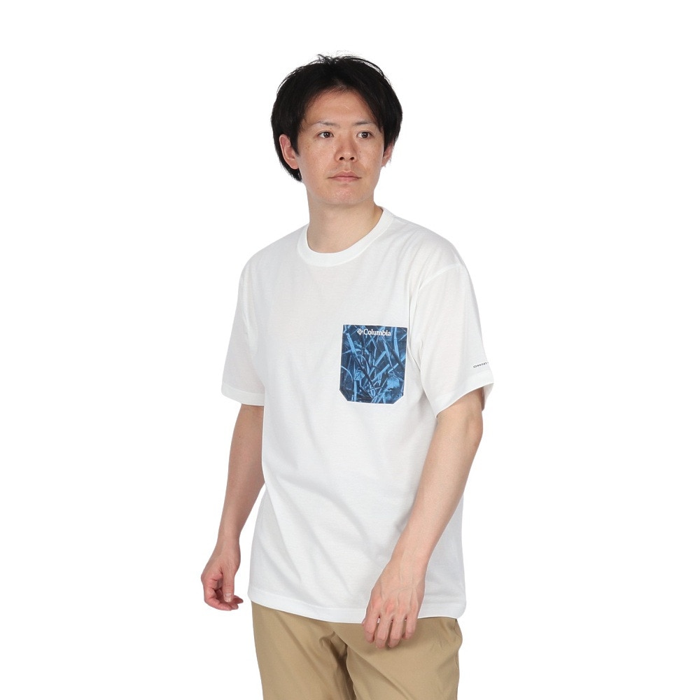 コロンビア（Columbia）（メンズ）HARBOR TO VALLEY ポケット付き半袖Tシャツ PM0727 125
