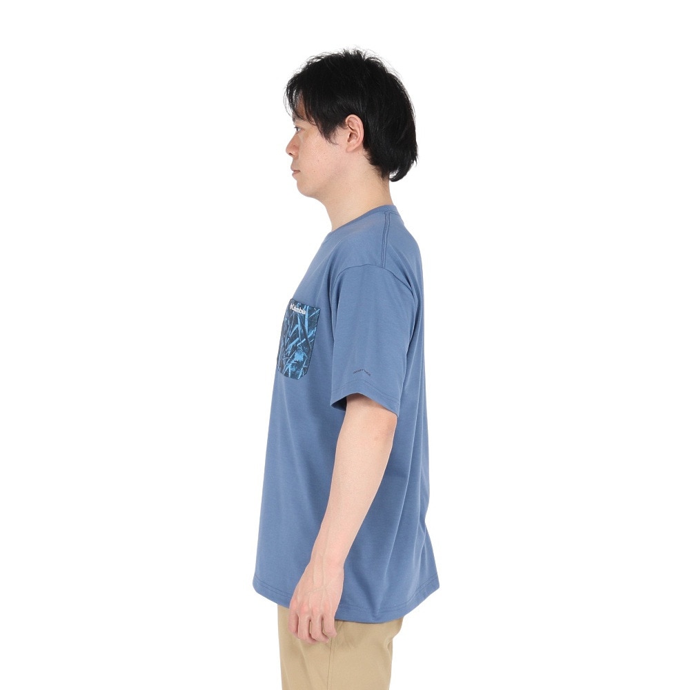 コロンビア（Columbia）（メンズ）HARBOR TO VALLEY ポケット付き半袖Tシャツ PM0727 456
