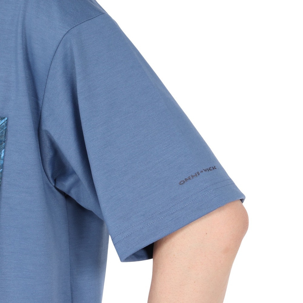コロンビア（Columbia）（メンズ）HARBOR TO VALLEY ポケット付き半袖Tシャツ PM0727 456
