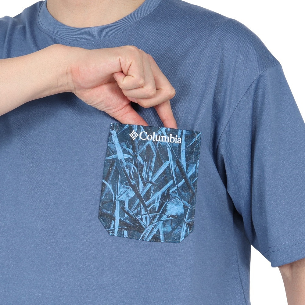 コロンビア（Columbia）（メンズ）HARBOR TO VALLEY ポケット付き半袖Tシャツ PM0727 456