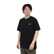 (メンズ)HARBOR TO VALLEY グラフィック 半袖Tシャツ PM0728 010 ブラック