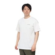 (メンズ)HARBOR TO VALLEY グラフィック 半袖Tシャツ PM0728 125 ホワイト
