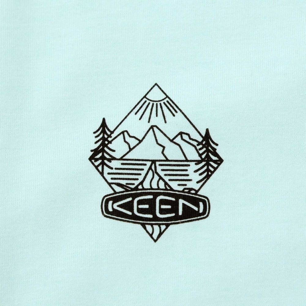 キーン（KEEN）（メンズ）半袖Tシャツ ナイス ミント メッシュ 1030922