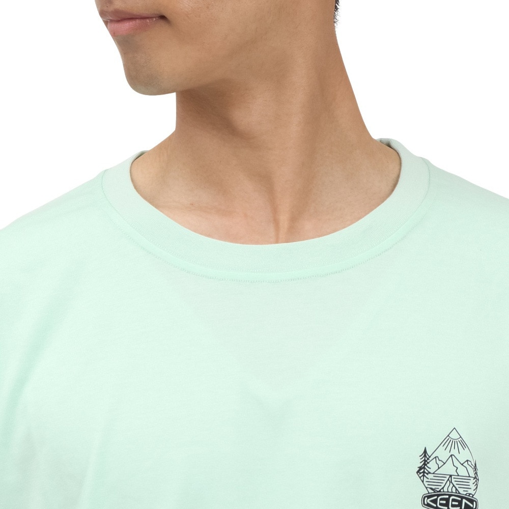キーン（KEEN）（メンズ）半袖Tシャツ ナイス ミント メッシュ 1030922