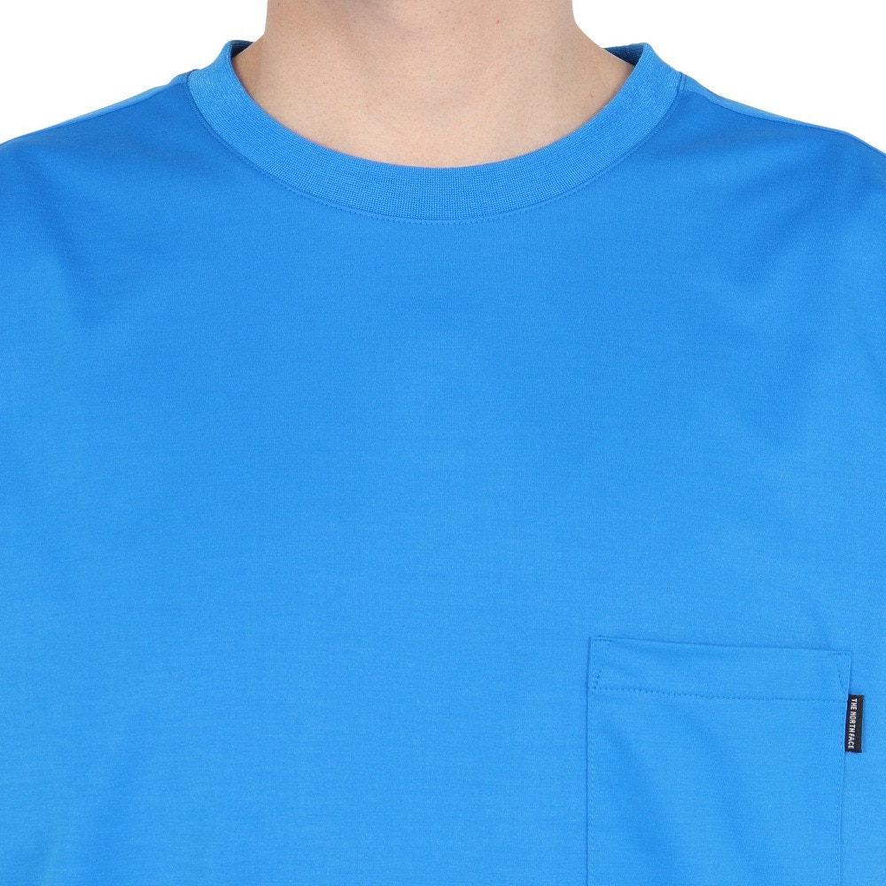 ザ・ノース・フェイス（THE NORTH FACE）（メンズ）半袖Tシャツ ショートスリーブエアリーポケットティー NT12447 HB ブルー