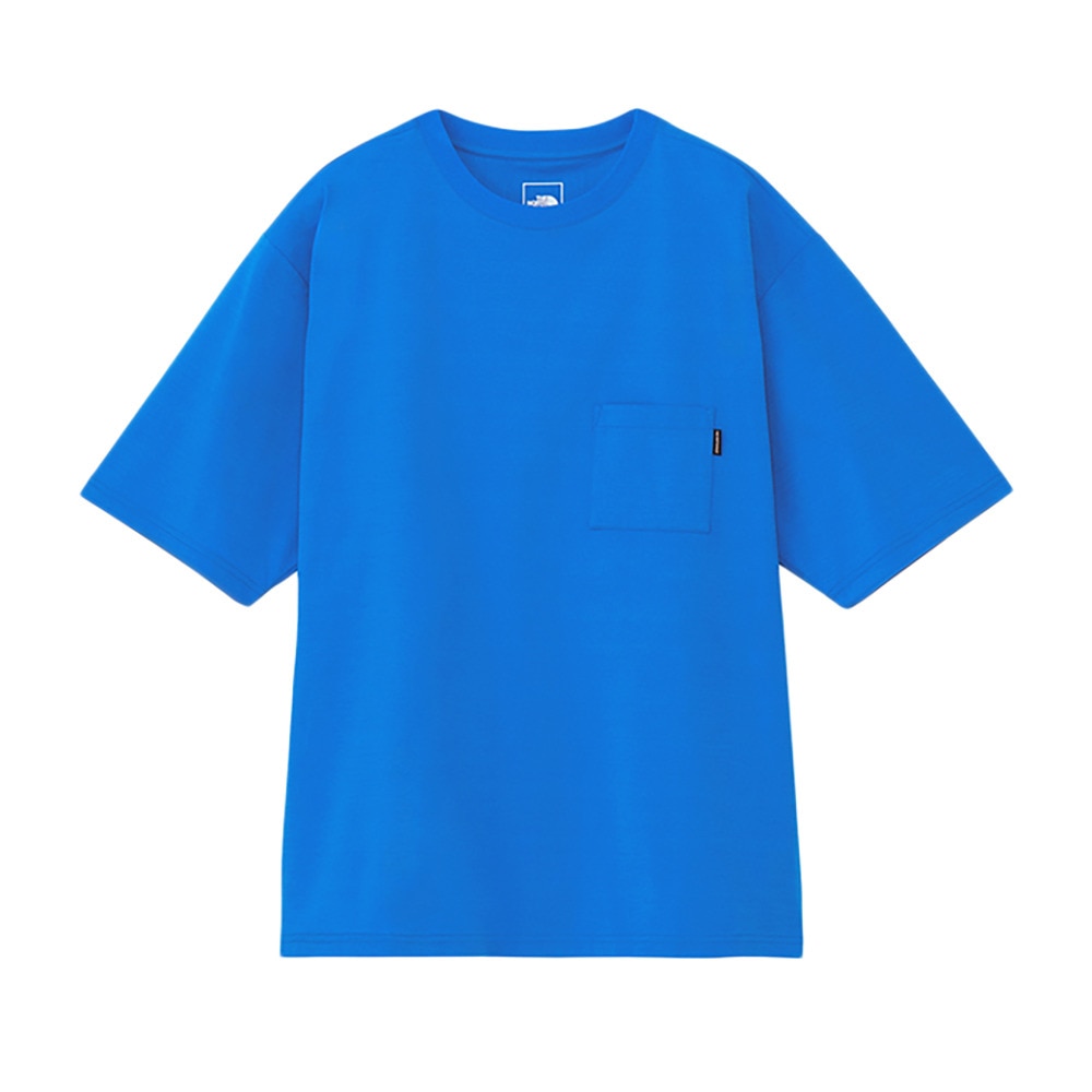 ザ・ノース・フェイス（THE NORTH FACE）（メンズ）半袖Tシャツ ショートスリーブエアリーポケットティー NT12447 HB ブルー