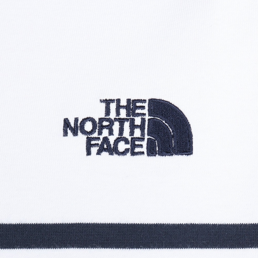 ザ・ノース・フェイス（THE NORTH FACE）（メンズ）半袖Tシャツ ショートスリーブパネルボーダーティー NT32406 W2 ホワイト