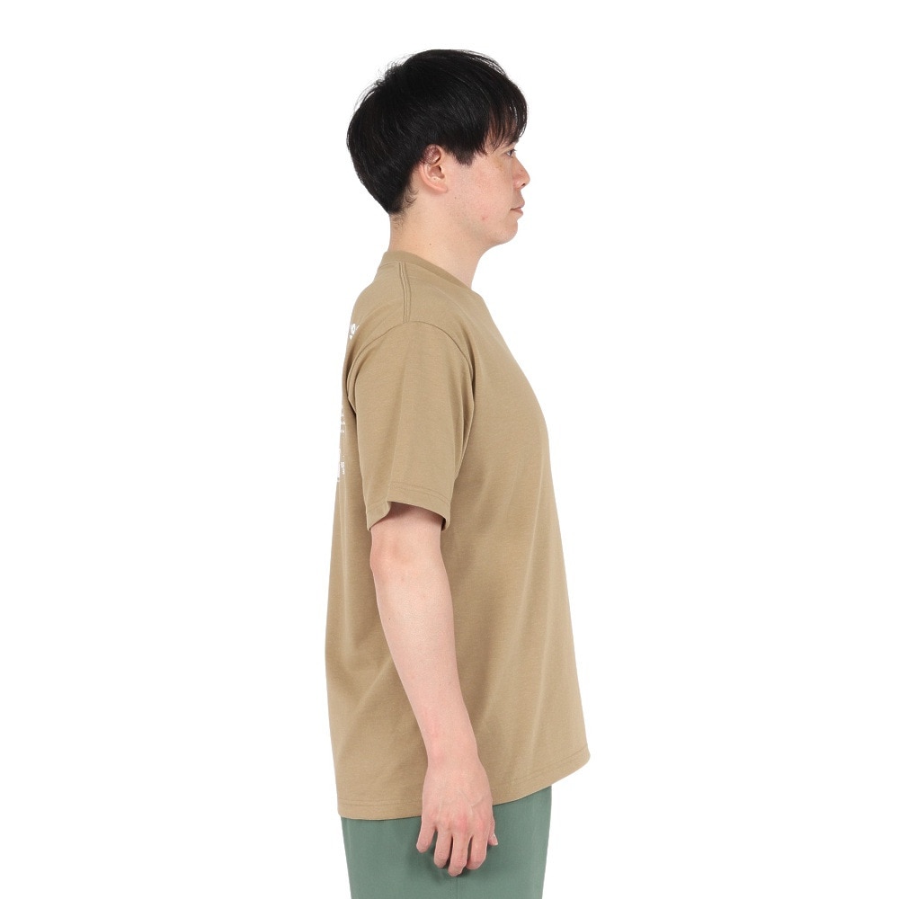 ザ・ノース・フェイス（THE NORTH FACE）（メンズ）半袖Tシャツ ショートスリーブヒストリカルロゴティー NT32407 CK カーキ