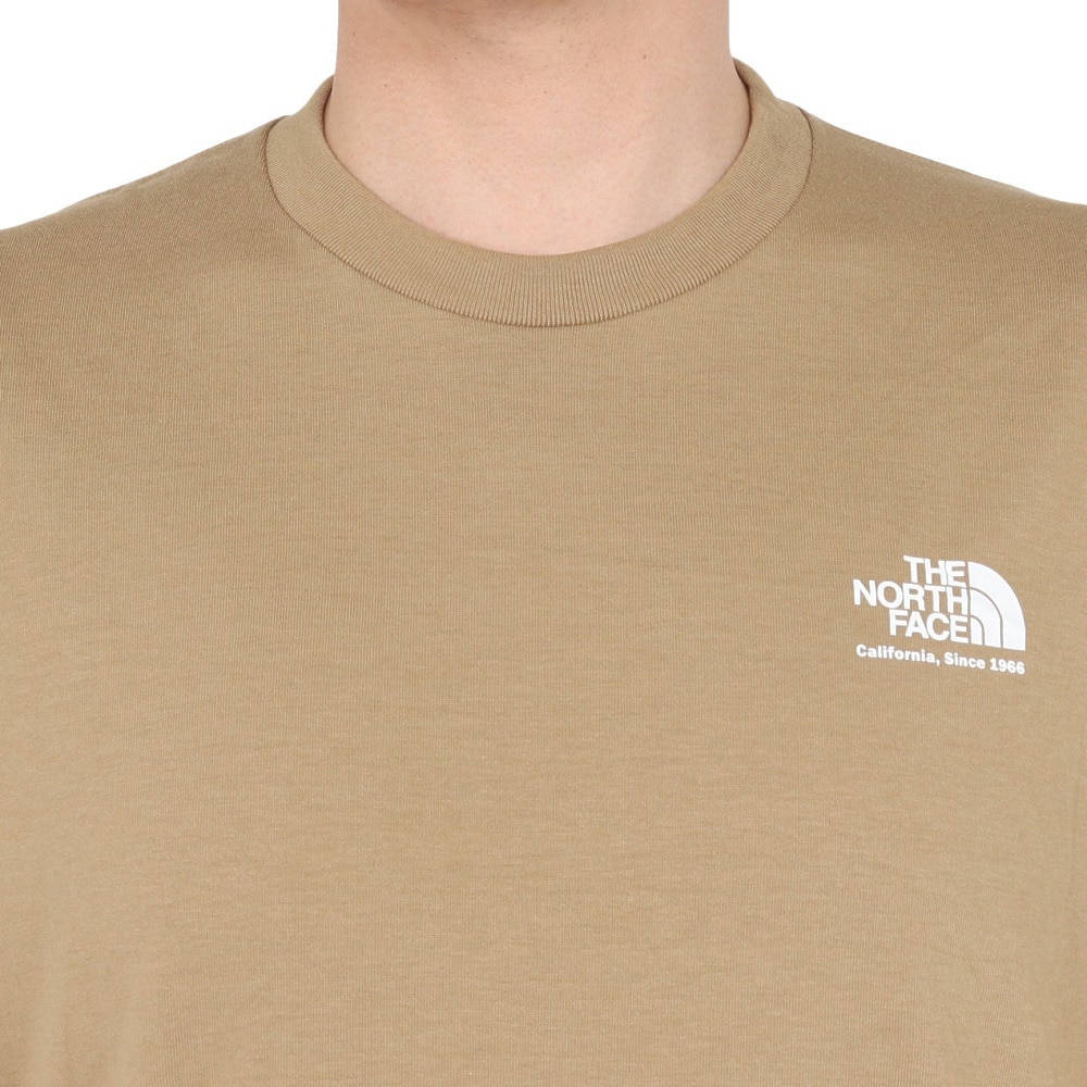 ザ・ノース・フェイス（THE NORTH FACE）（メンズ）半袖Tシャツ ショートスリーブヒストリカルロゴティー NT32407 CK カーキ
