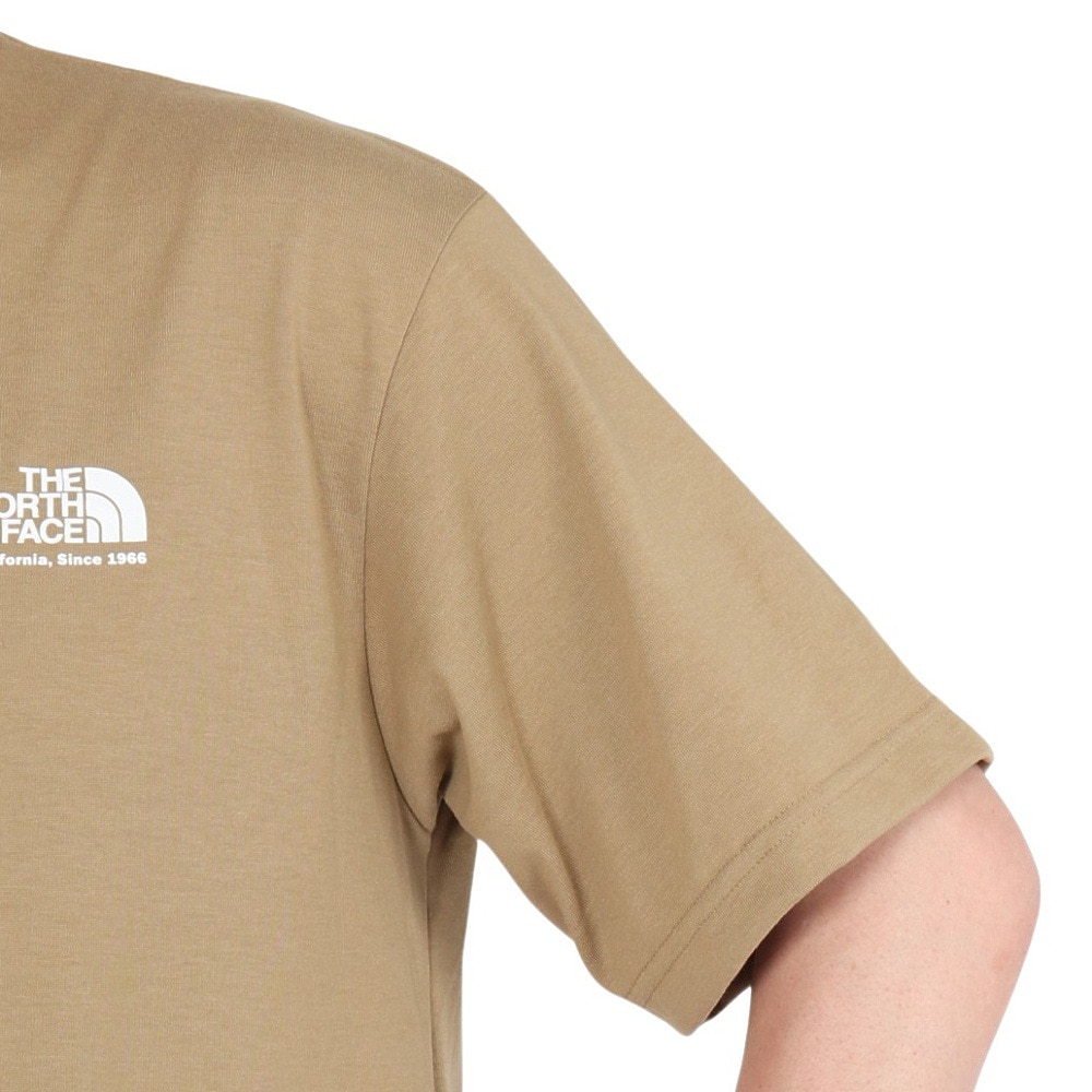 ザ・ノース・フェイス（THE NORTH FACE）（メンズ）半袖Tシャツ ショートスリーブヒストリカルロゴティー NT32407 CK カーキ