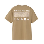 (メンズ)半袖Tシャツ ショートスリーブヒストリカルロゴティー NT32407 CK カーキ