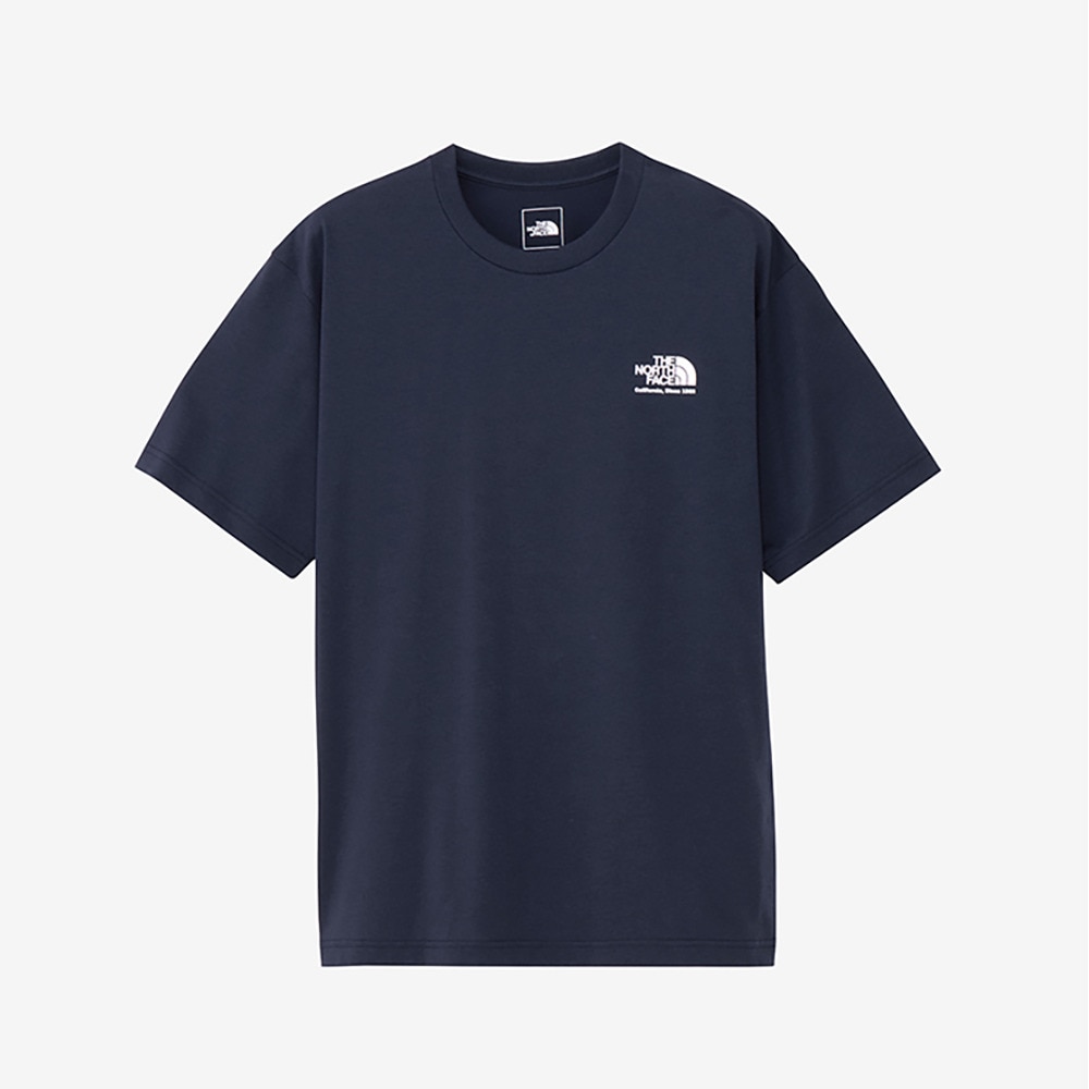 ザ・ノース・フェイス（THE NORTH FACE）（メンズ）半袖Tシャツ ショートスリーブヒストリカルロゴティー NT32407 UN ネイビー