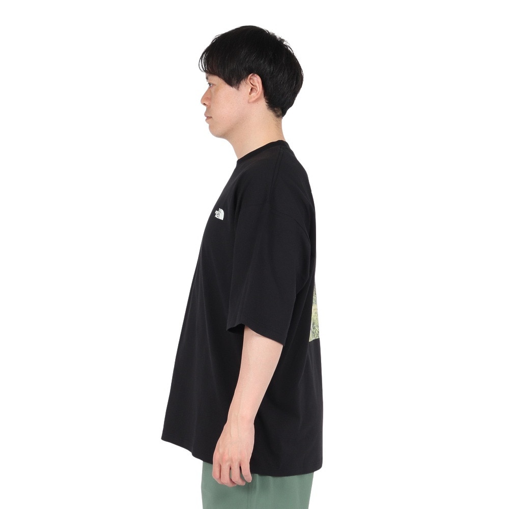 ザ・ノース・フェイス（THE NORTH FACE）（メンズ、レディース）半袖Tシャツ ショートスリーブヨセミテシーナリーティー NT32436 K2 ブラック