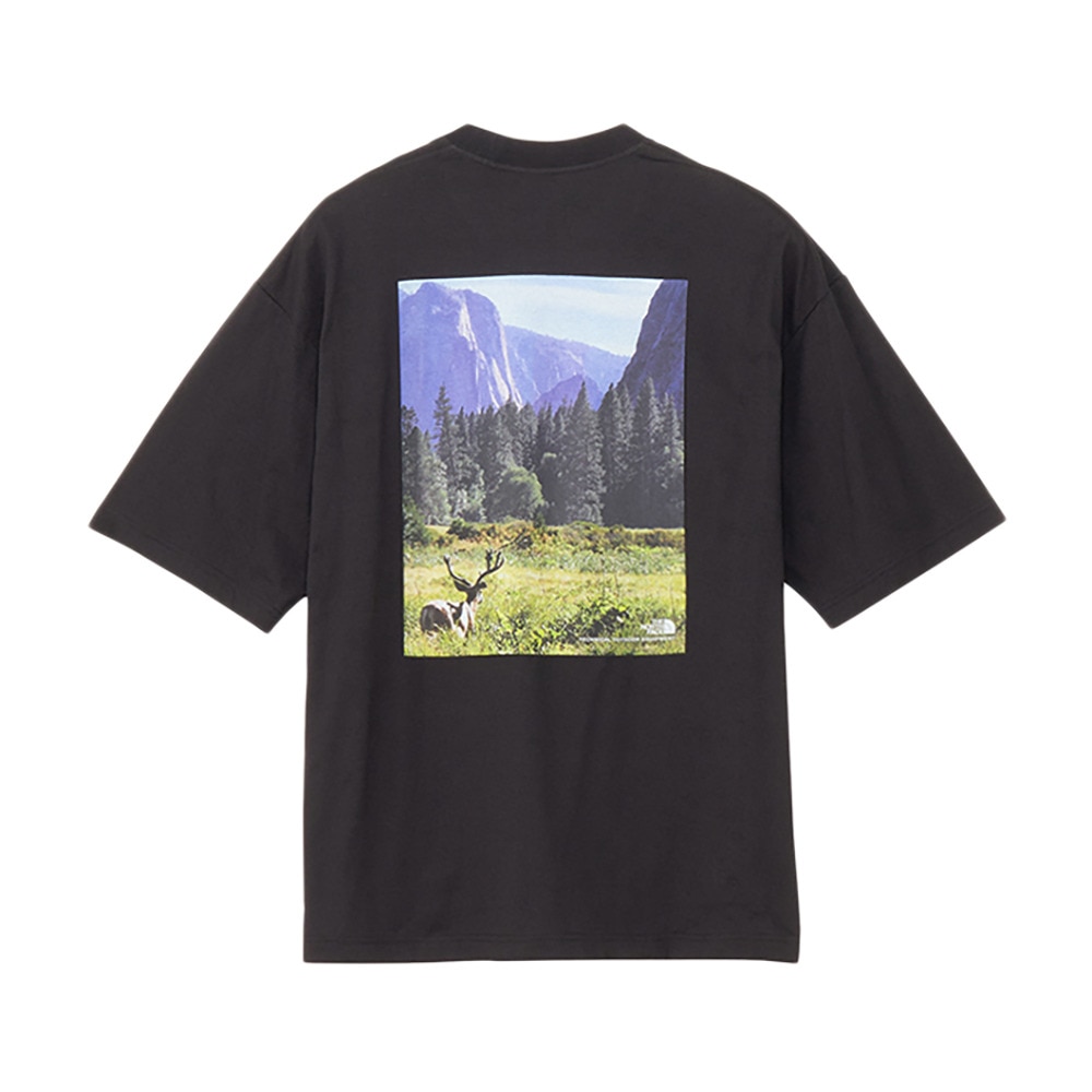 ザ・ノース・フェイス（THE NORTH FACE）（メンズ、レディース）半袖Tシャツ ショートスリーブヨセミテシーナリーティー NT32436 K2 ブラック