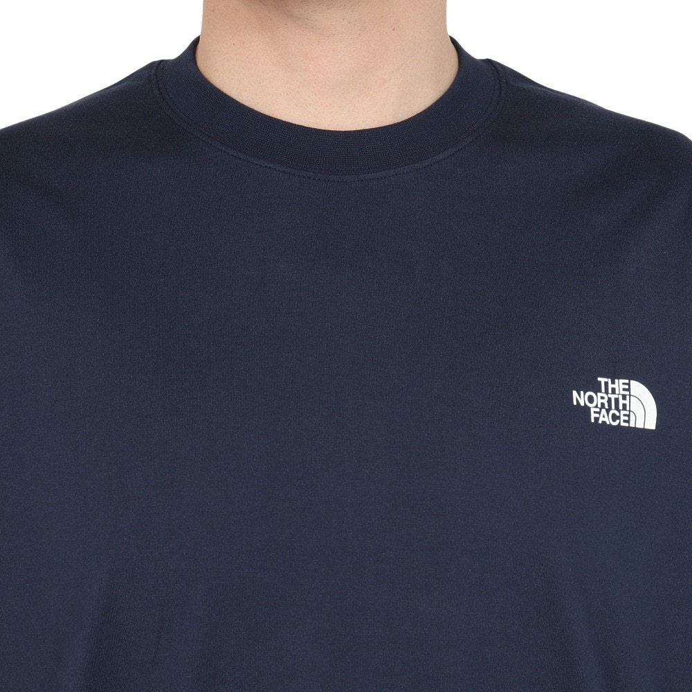 ザ・ノース・フェイス（THE NORTH FACE）（メンズ、レディース）半袖Tシャツ ショートスリーブヨセミテシーナリーティー NT32436 UN ネイビー