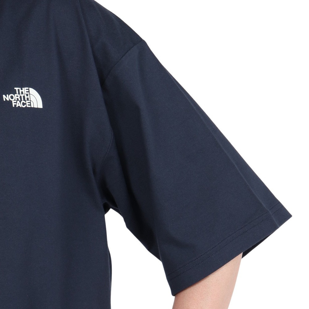 ザ・ノース・フェイス（THE NORTH FACE）（メンズ、レディース）半袖Tシャツ ショートスリーブヨセミテシーナリーティー NT32436 UN ネイビー