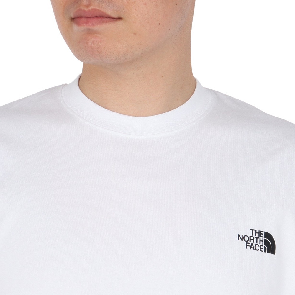 ザ・ノース・フェイス（THE NORTH FACE）（メンズ、レディース）半袖Tシャツ ショートスリーブヨセミテシーナリーティー NT32436 W2 ホワイト