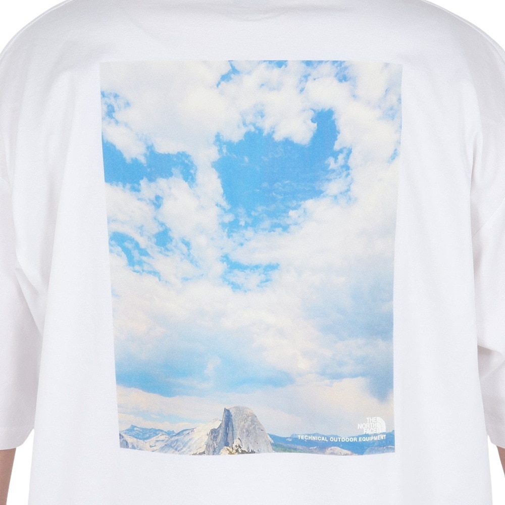 ザ・ノース・フェイス（THE NORTH FACE）（メンズ、レディース）半袖Tシャツ ショートスリーブヨセミテシーナリーティー NT32436 W2 ホワイト