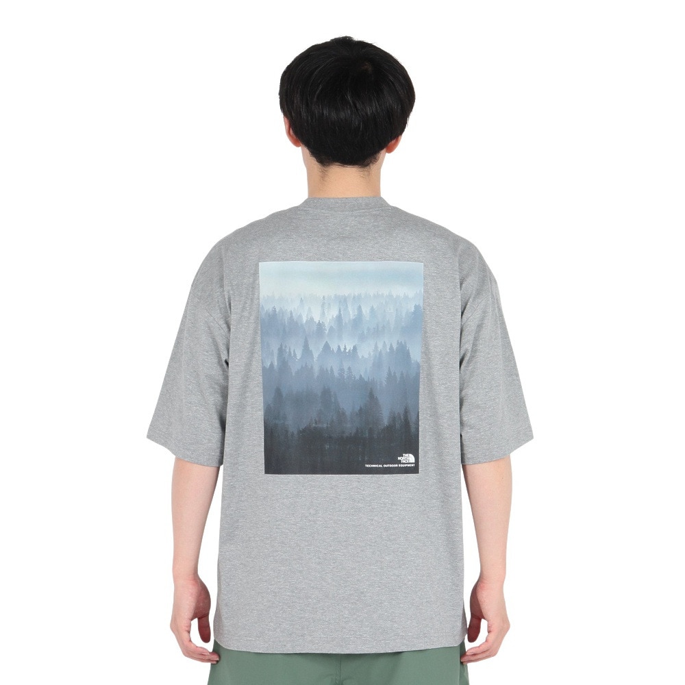 ザ・ノース・フェイス（THE NORTH FACE）（メンズ、レディース）半袖Tシャツ ショートスリーブヨセミテシーナリーティー NT32436 Z2 グレー
