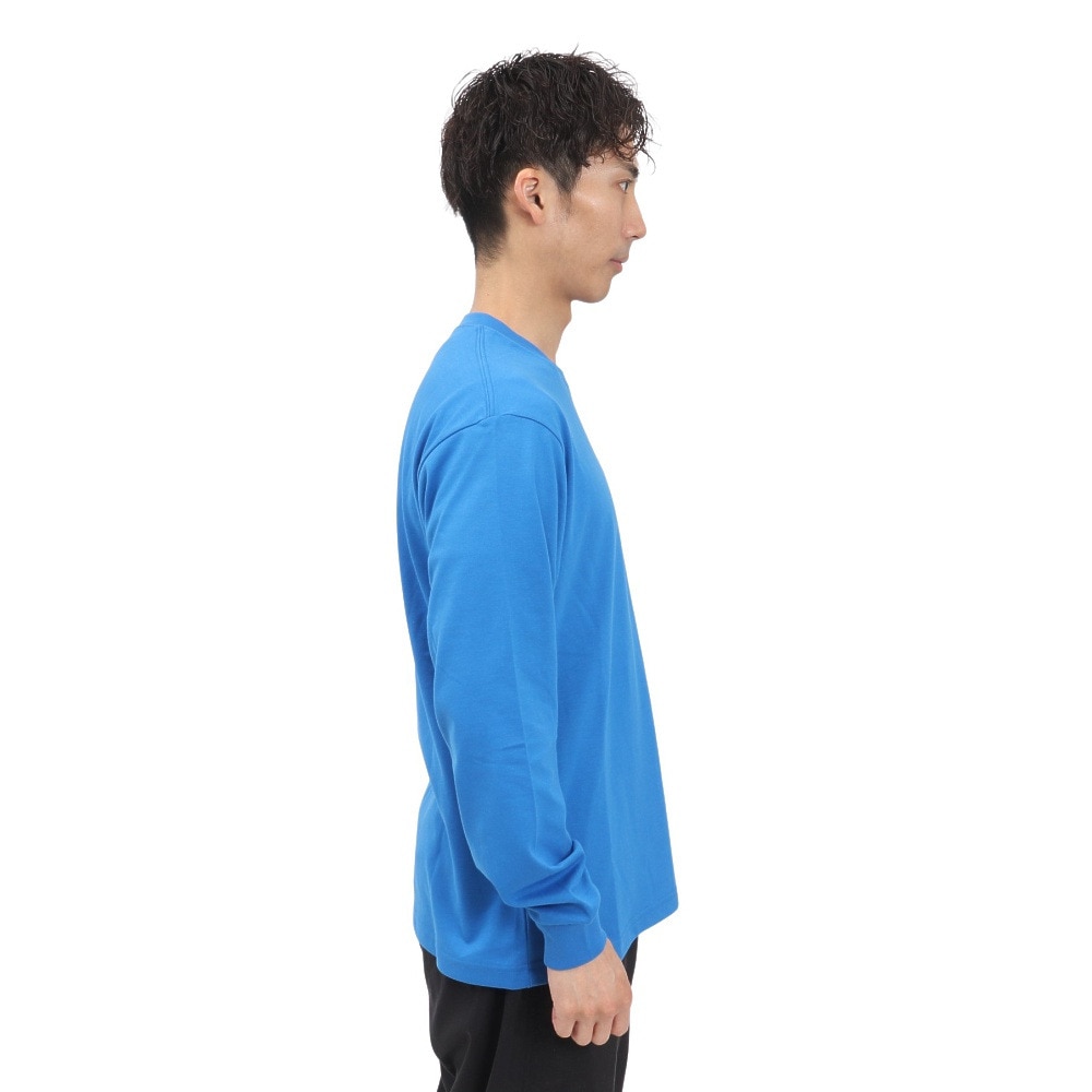 ザ・ノース・フェイス（THE NORTH FACE）（メンズ）ロングスリーブ スモールボックスロゴ 長袖Tシャツ NT32441 HB