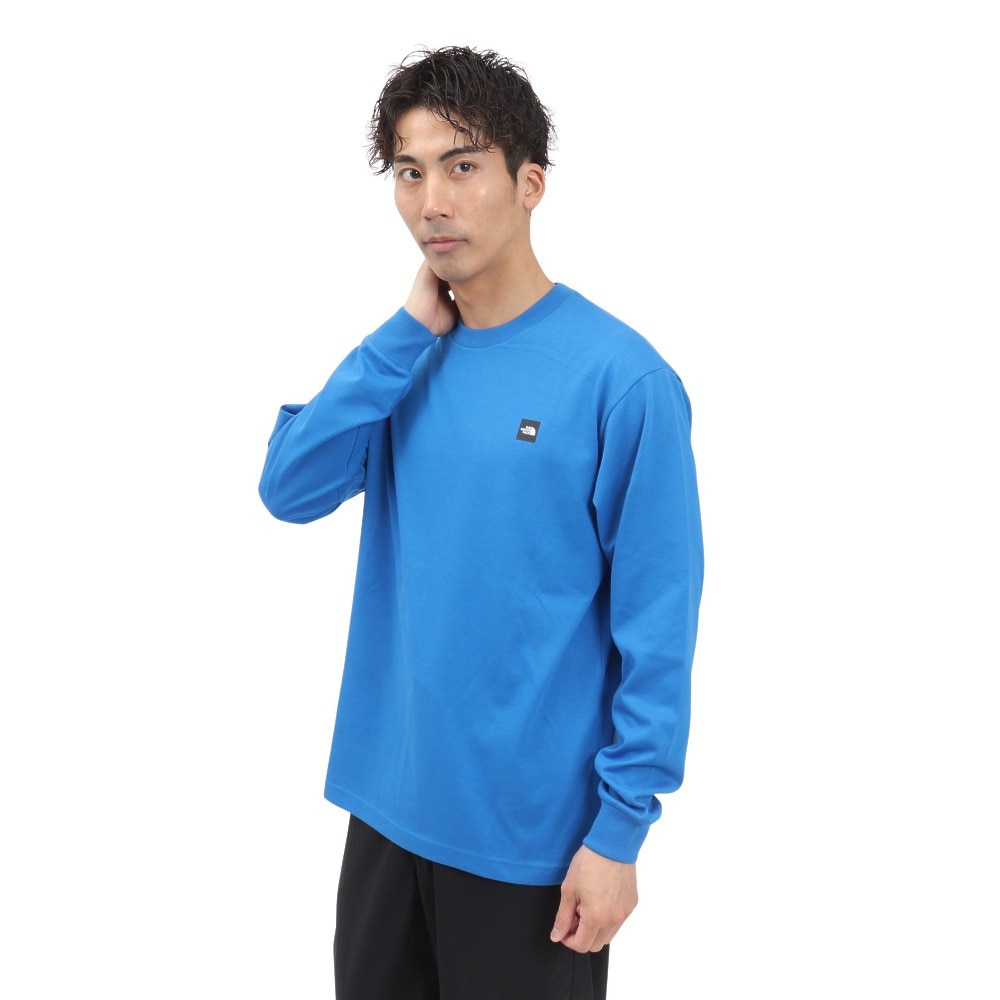 ザ・ノース・フェイス（THE NORTH FACE）（メンズ）ロングスリーブ スモールボックスロゴ 長袖Tシャツ NT32441 HB