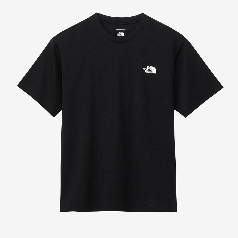 ザ・ノース・フェイス（THE NORTH FACE）（メンズ）半袖 バンダナスクエアロゴTシャツ NT32446 K2