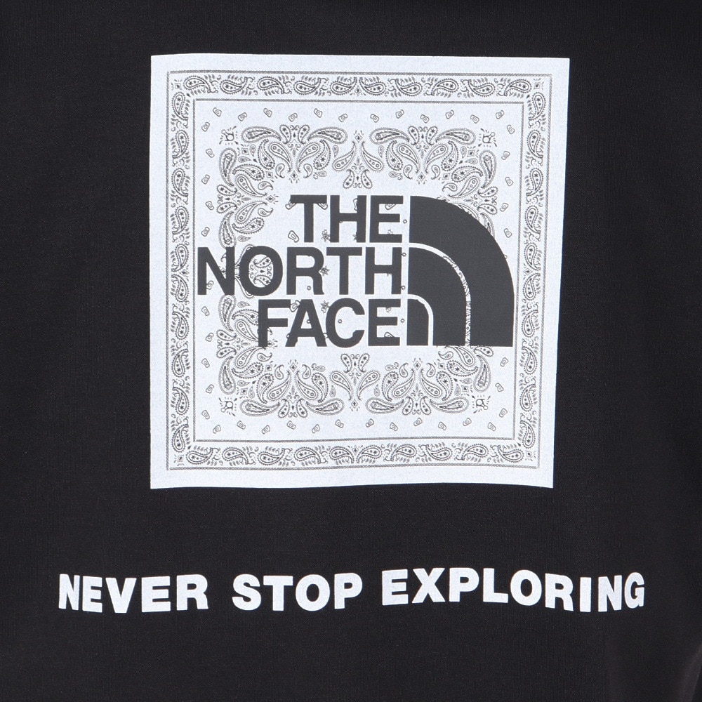 ザ・ノース・フェイス（THE NORTH FACE）（メンズ）半袖 バンダナスクエアロゴTシャツ NT32446 K2