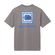 (メンズ)半袖 バンダナスクエアロゴTシャツ NT32446 SP