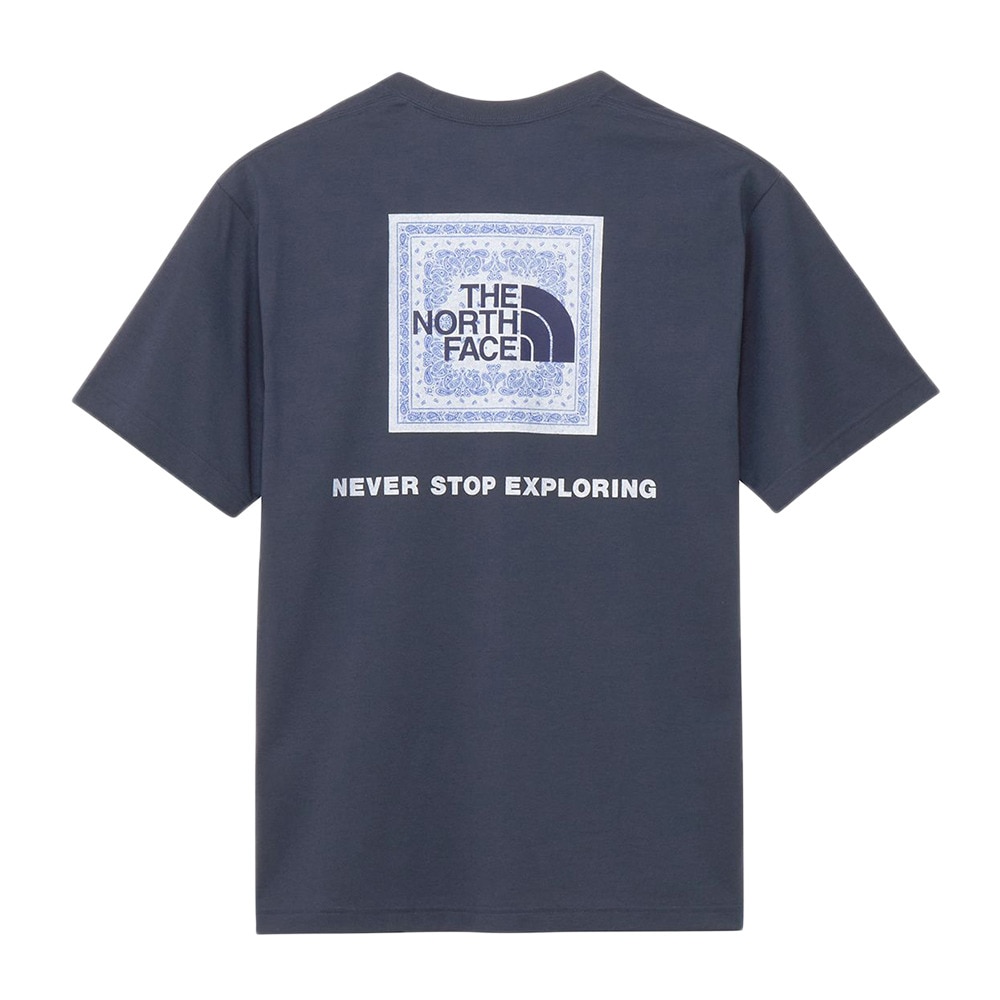 ザ・ノース・フェイス（THE NORTH FACE）（メンズ）半袖 バンダナスクエアロゴTシャツ NT32446 UN