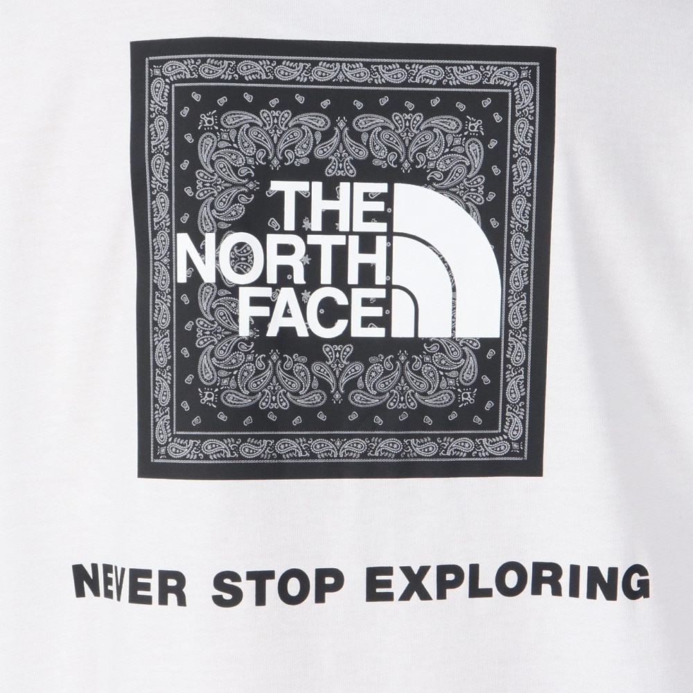 ザ・ノース・フェイス（THE NORTH FACE）（メンズ）半袖 バンダナスクエアロゴTシャツ NT32446 W2