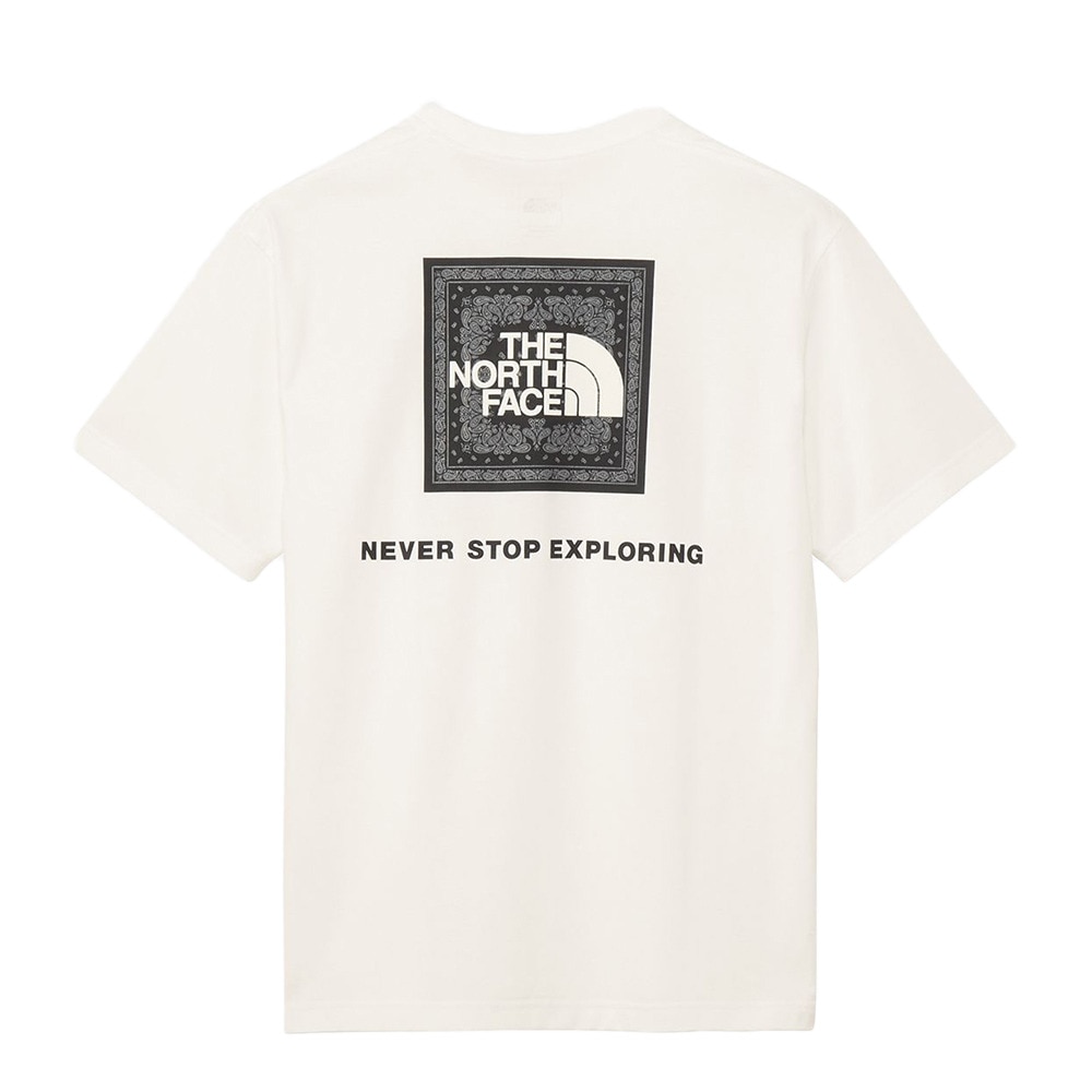 ザ・ノース・フェイス（THE NORTH FACE）（メンズ）半袖 バンダナスクエアロゴTシャツ NT32446 W2