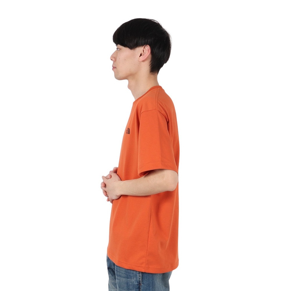 ザ・ノース・フェイス（THE NORTH FACE）（メンズ）半袖 バックスクエアロゴTシャツ NT32447 IB