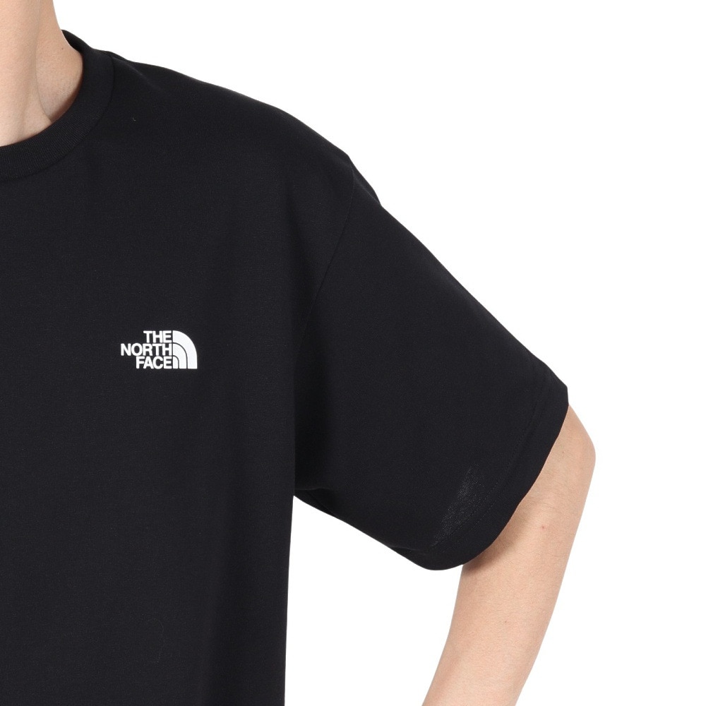ザ・ノース・フェイス（THE NORTH FACE）（メンズ）半袖 バックスクエアロゴTシャツ NT32447 K2