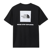 (メンズ)半袖 バックスクエアロゴTシャツ NT32447 K2