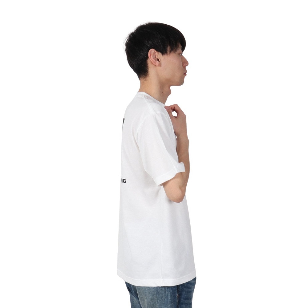 ザ・ノース・フェイス（THE NORTH FACE）（メンズ）半袖 バックスクエアロゴTシャツ NT32447 W2