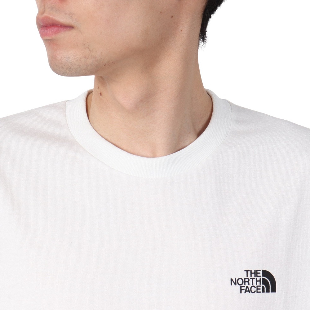ザ・ノース・フェイス（THE NORTH FACE）（メンズ）半袖 バックスクエアロゴTシャツ NT32447 W2