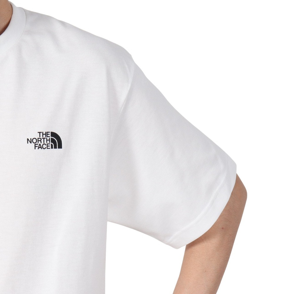 ザ・ノース・フェイス（THE NORTH FACE）（メンズ）半袖 バックスクエアロゴTシャツ NT32447 W2
