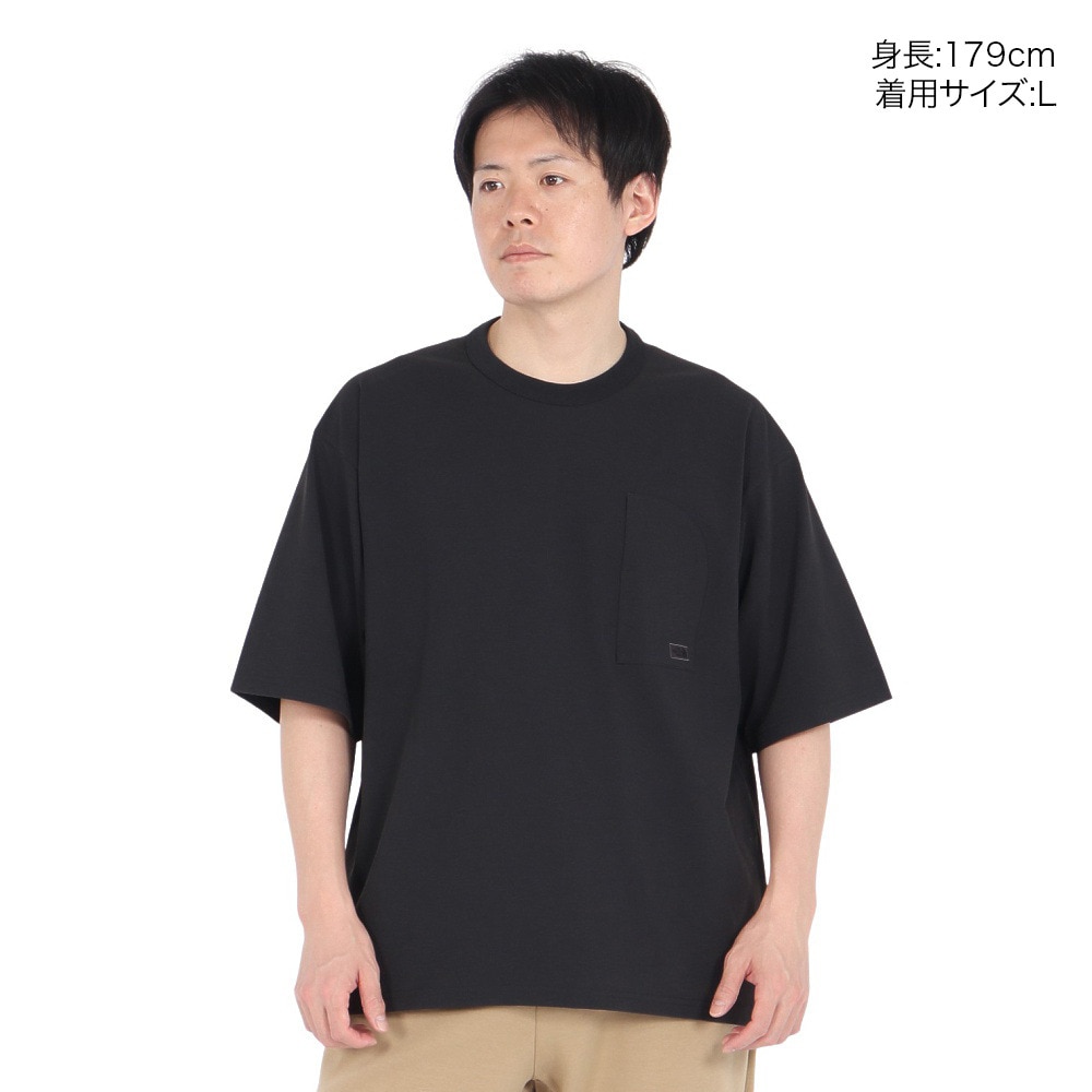 ザ・ノース・フェイス（THE NORTH FACE）（メンズ、レディース）半袖Tシャツ ショートスリーブエンライドティー NT32461 K