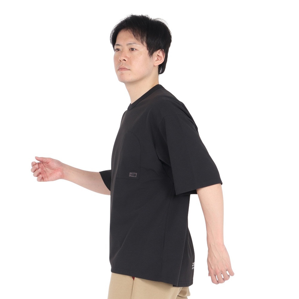 ザ・ノース・フェイス（THE NORTH FACE）（メンズ、レディース）半袖Tシャツ ショートスリーブエンライドティー NT32461 K