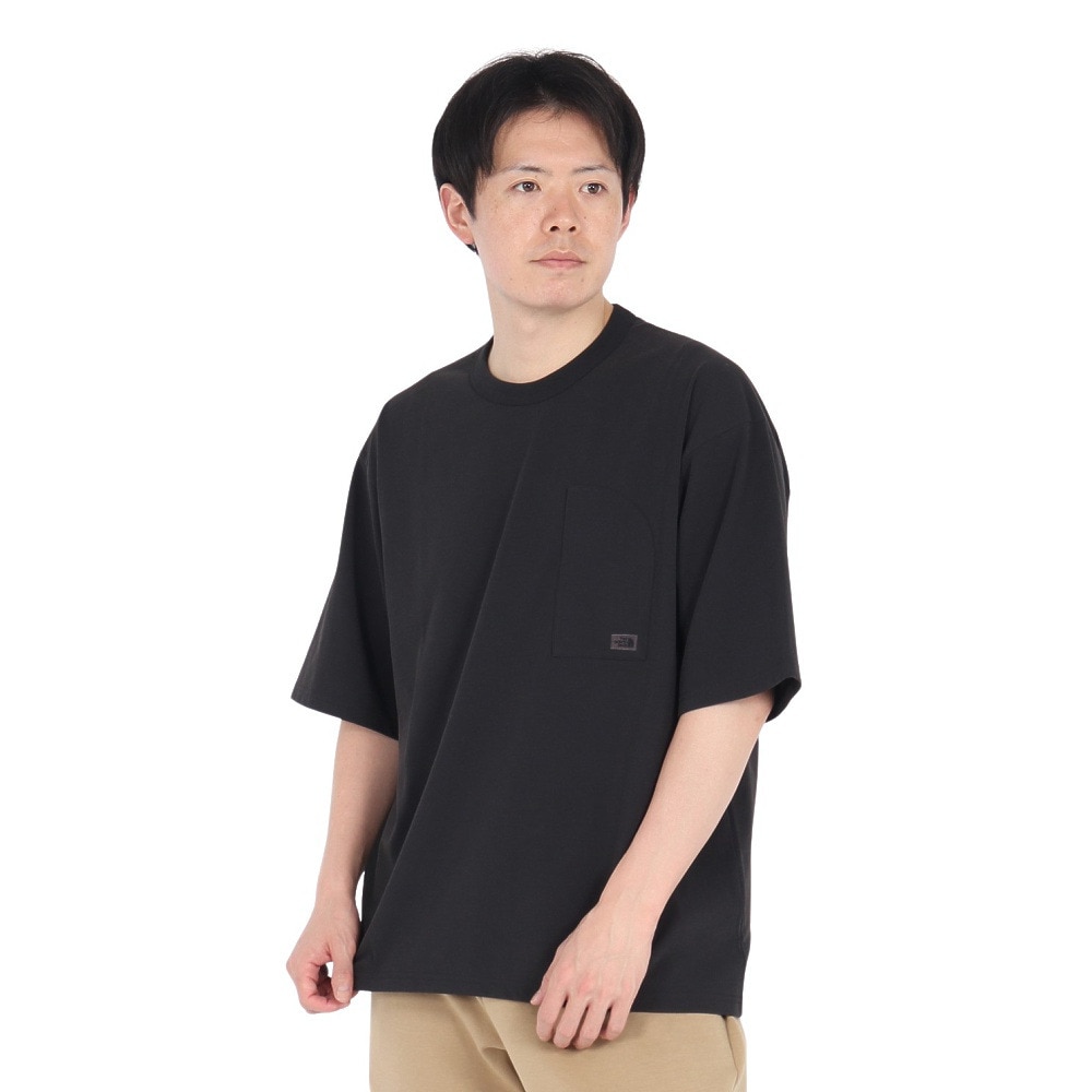 ザ・ノース・フェイス（THE NORTH FACE）（メンズ、レディース）半袖Tシャツ ショートスリーブエンライドティー NT32461 K