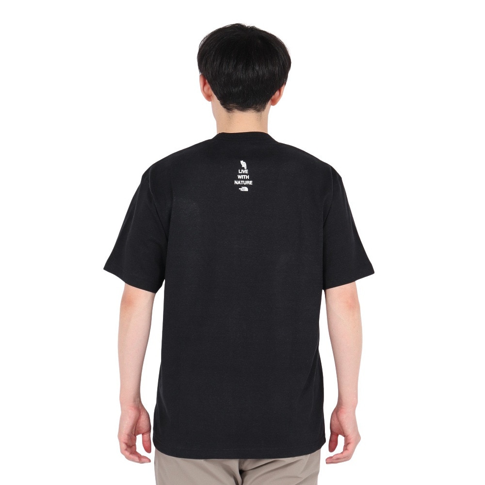ザ・ノース・フェイス（THE NORTH FACE）（メンズ）半袖Tシャツ ショートスリーブズーピッカーティー NT32534 K