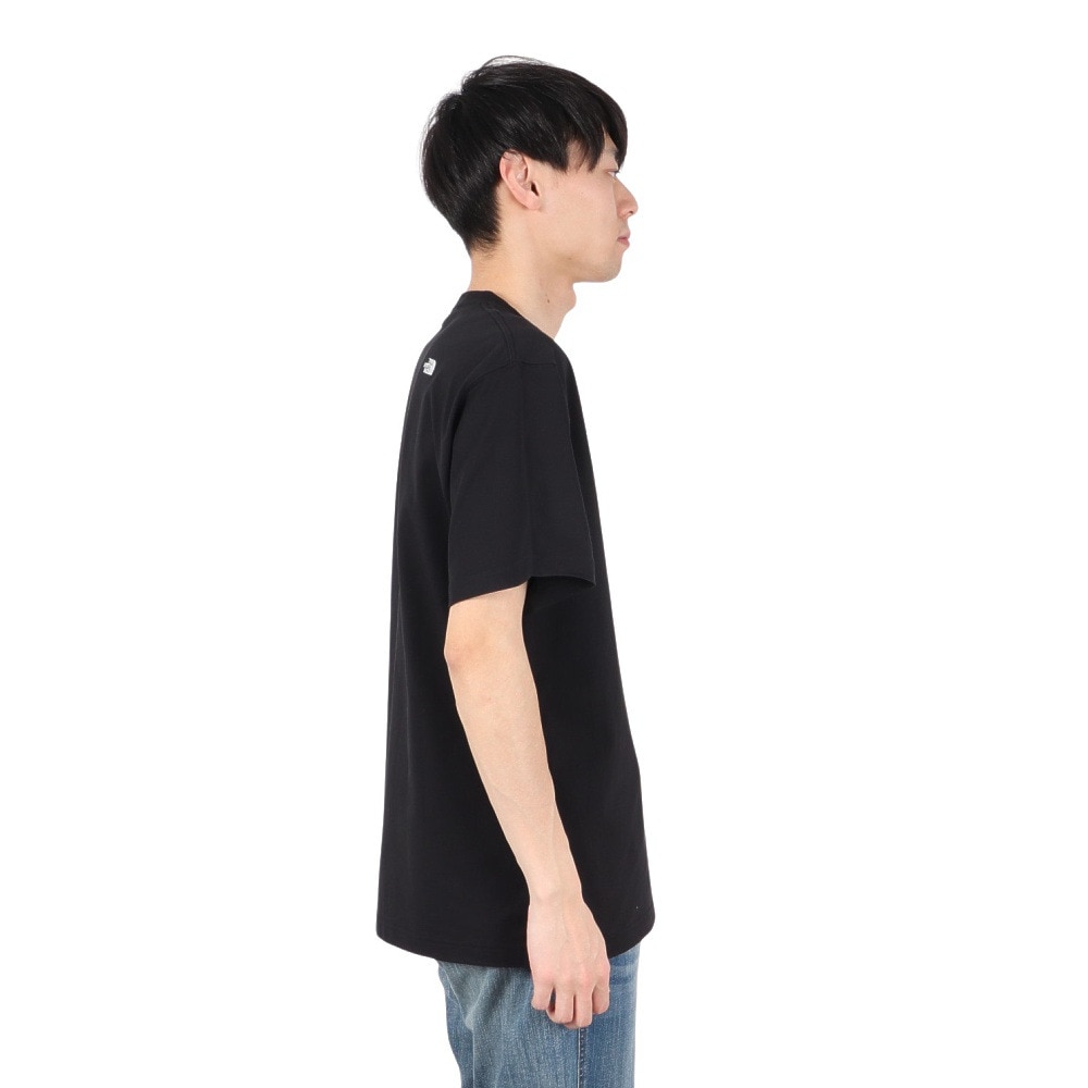 ザ・ノース・フェイス（THE NORTH FACE）（メンズ）フラッシュ ドライ ヌプシコットン半袖Tシャツ NT32536 K