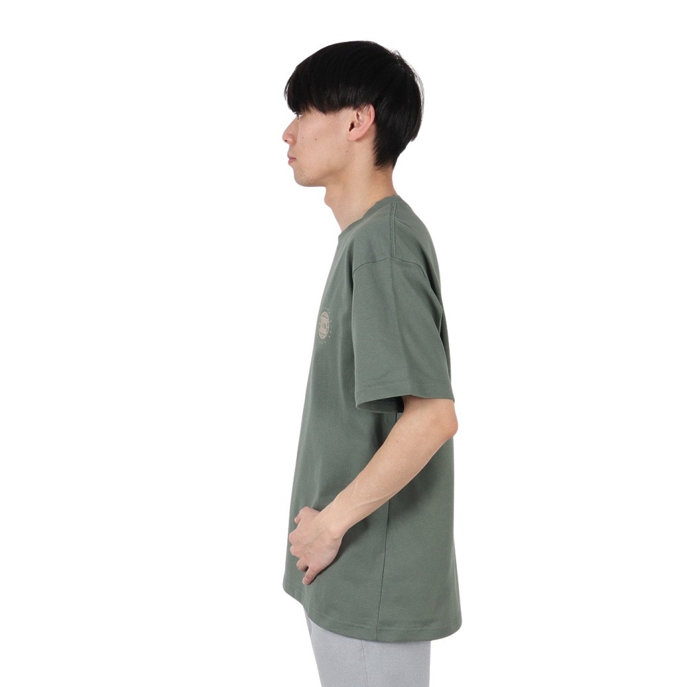 ザ・ノース・フェイス（THE NORTH FACE）（メンズ、レディース）ジオスクエアロゴ 半袖Tシャツ NT32541 DG
