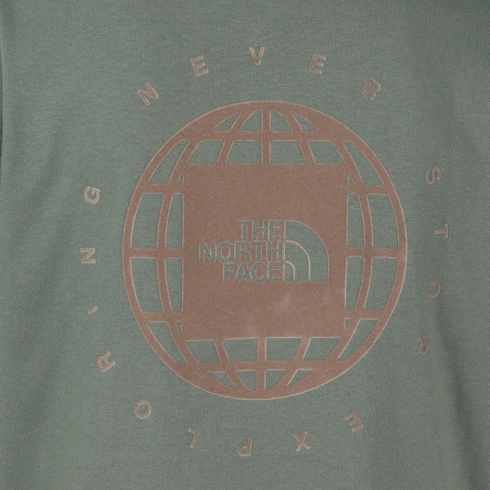 ザ・ノース・フェイス（THE NORTH FACE）（メンズ、レディース）ジオスクエアロゴ 半袖Tシャツ NT32541 DG